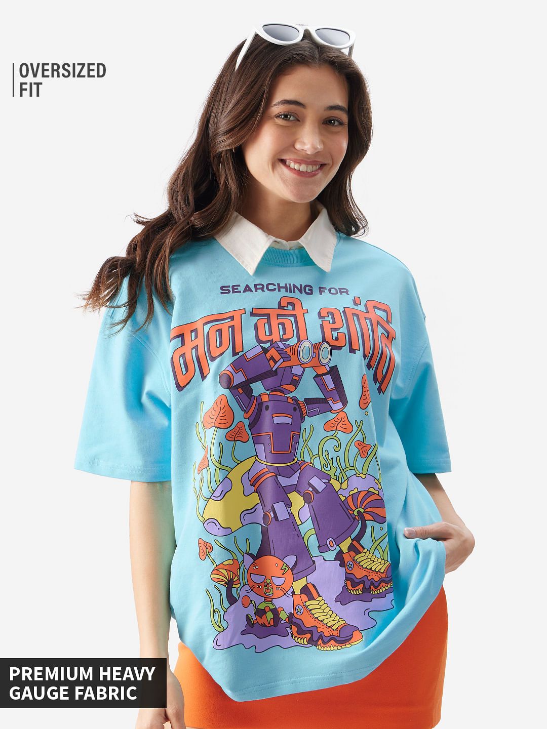 TSS Originals: Mann Ki Shanti Boyfriend T-Shirts